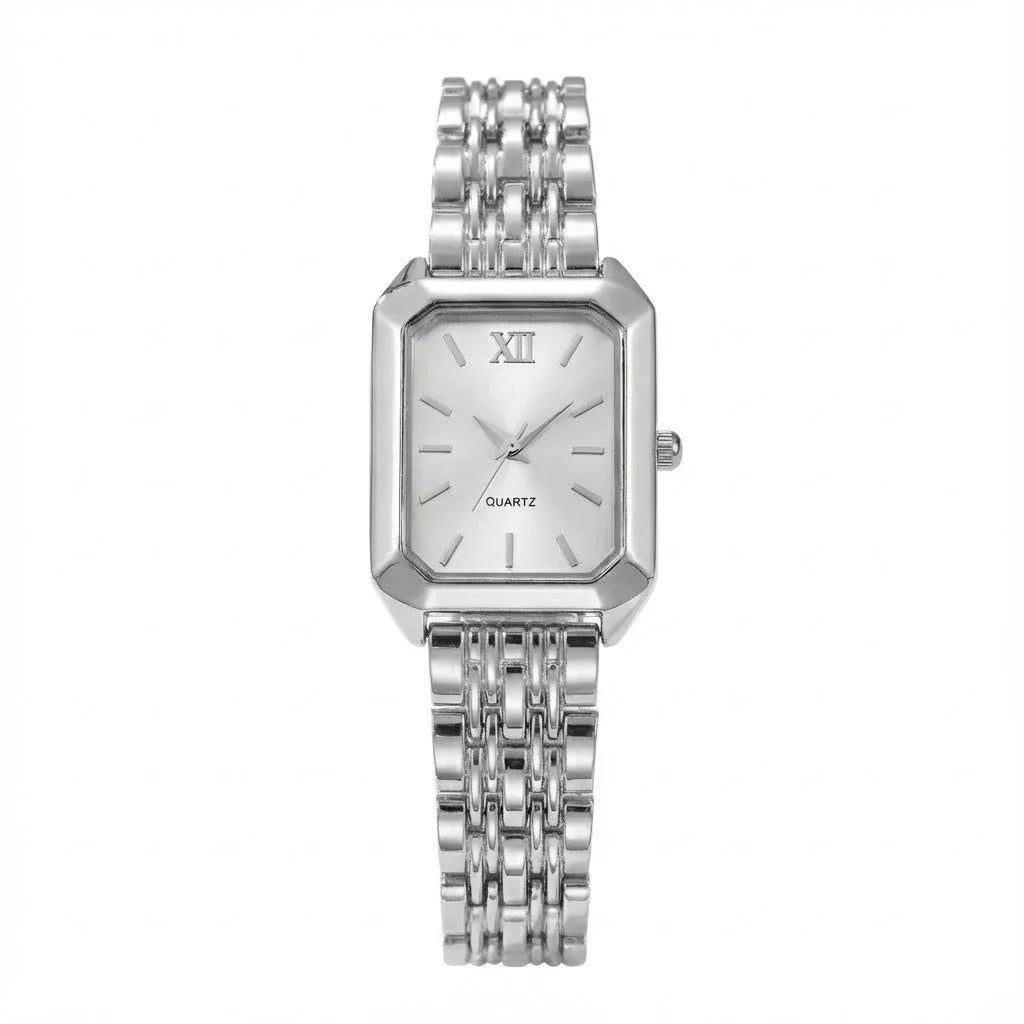 Montre pour Femme Quartz Argent blanc