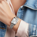 Montre pour Femme Quartz Argent blanc