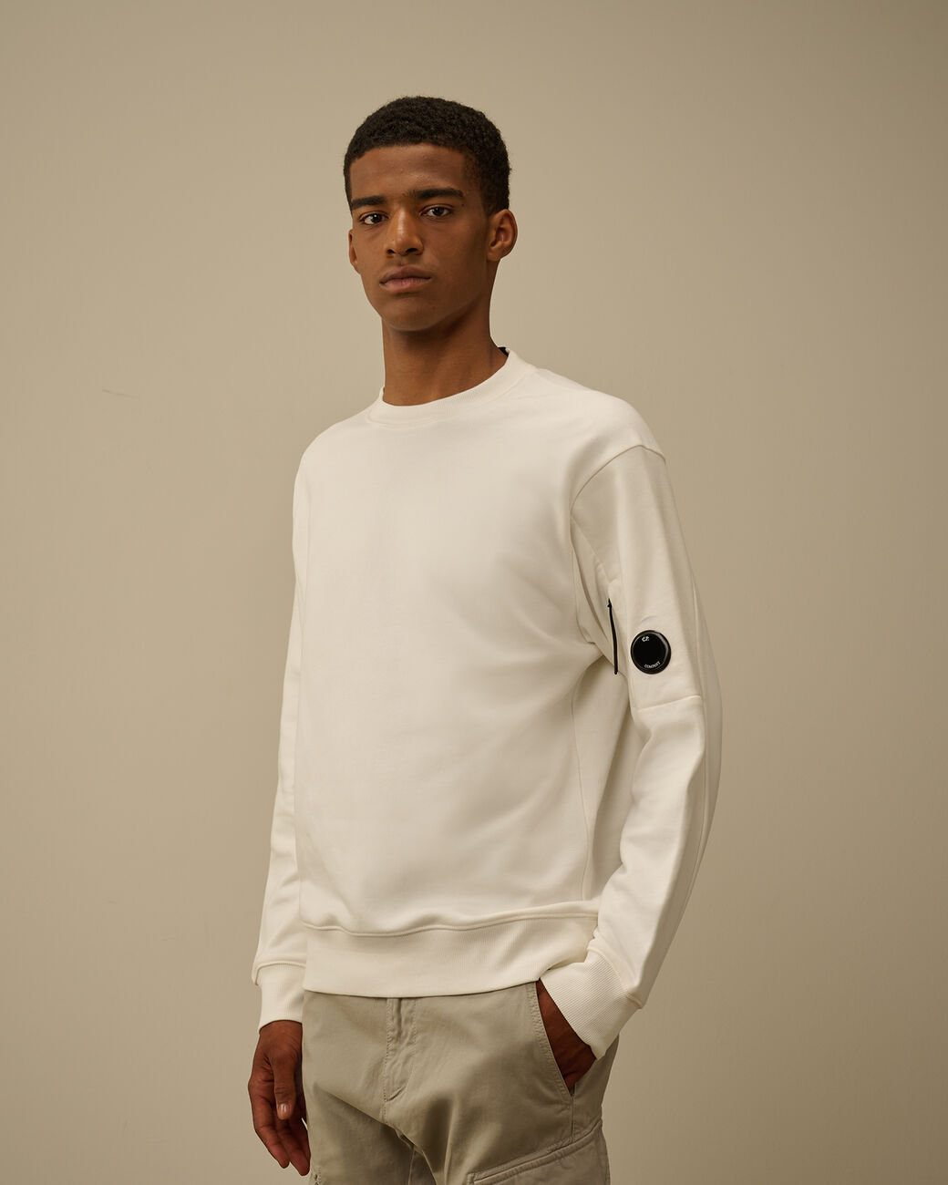 Pull CP Company Blanc