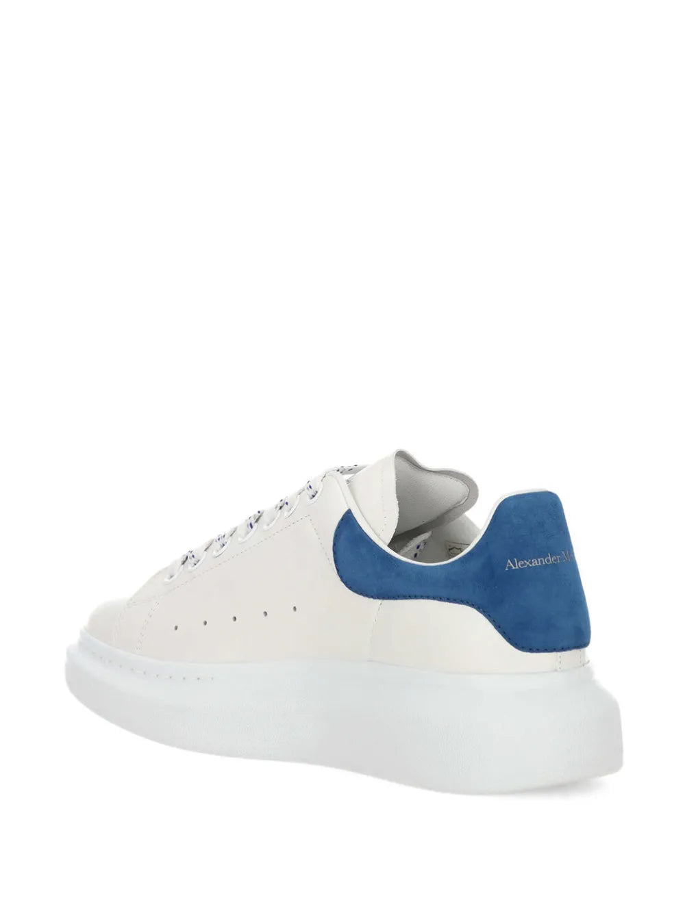 Chaussures Alexander McQueen Blanche et Bleu