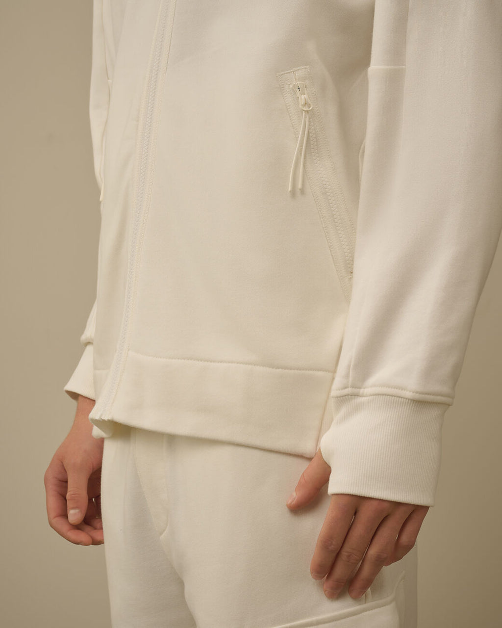 Sweat CP Company Blanc